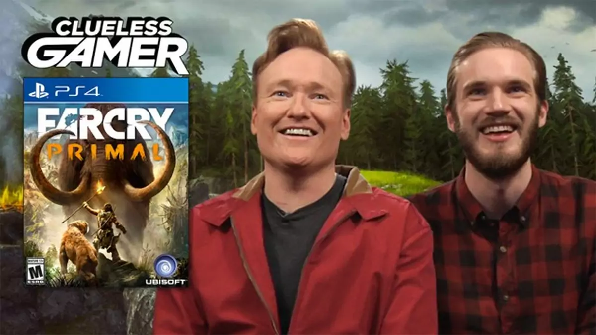 Conan O'Brien i PewDiePie rozprawiają się z mamutem w Far Cry Primal