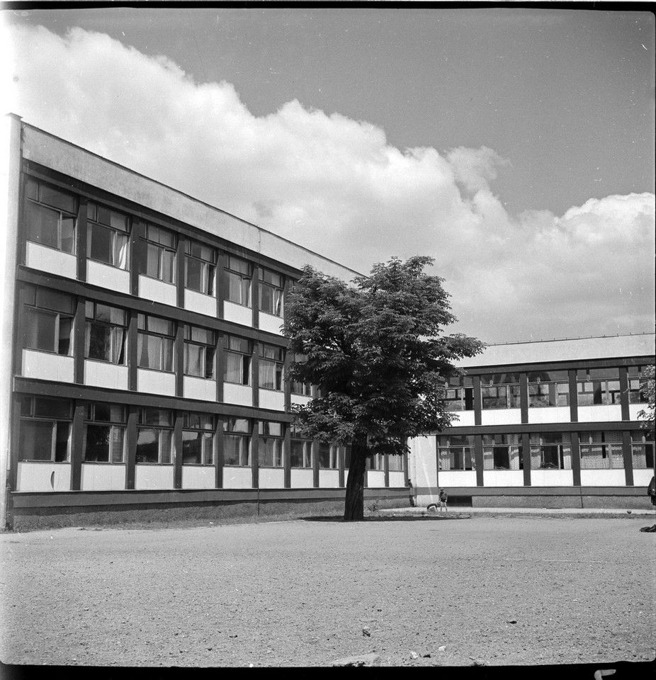 Jadwiga Grabowska-Hawrylak, Szkoła Podstawowa nr 71 przy Podwalu, fot. Tomasz Olszewski, Muzeum Architektury