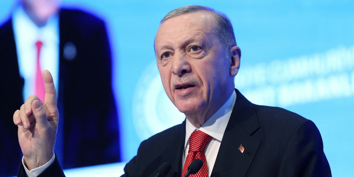  Prezydent Turcji Recep Tayyip Erdogan