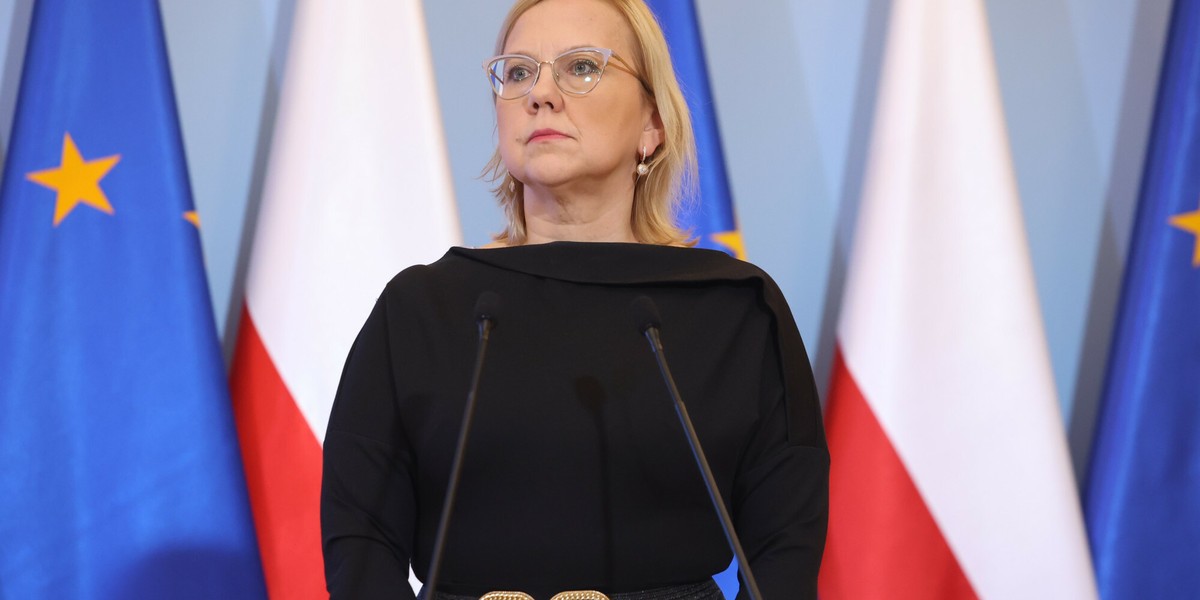 Minister klimatu Anna Moskwa.