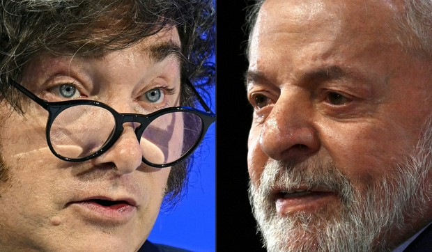 Havijer Milej i Luiz Inasijo Lula da Silva