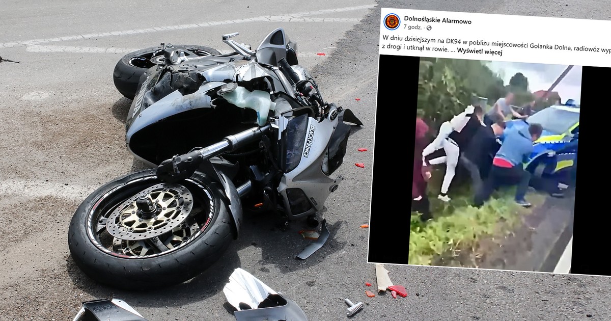 Dramat pod Legnicą. Porażające zachowanie kierowcy po wypadku