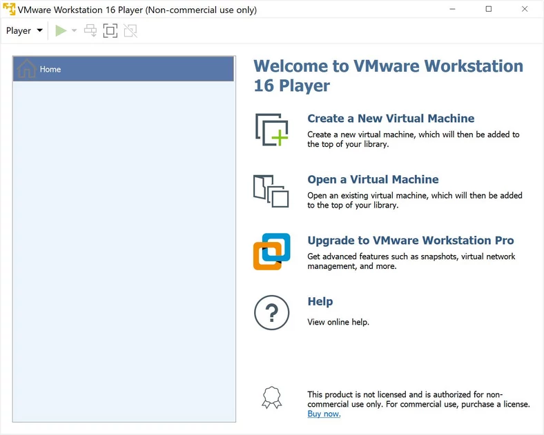 VMware Workstation Player