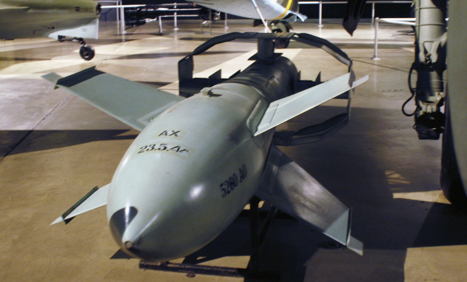 The Fritz X radio-guided bomb