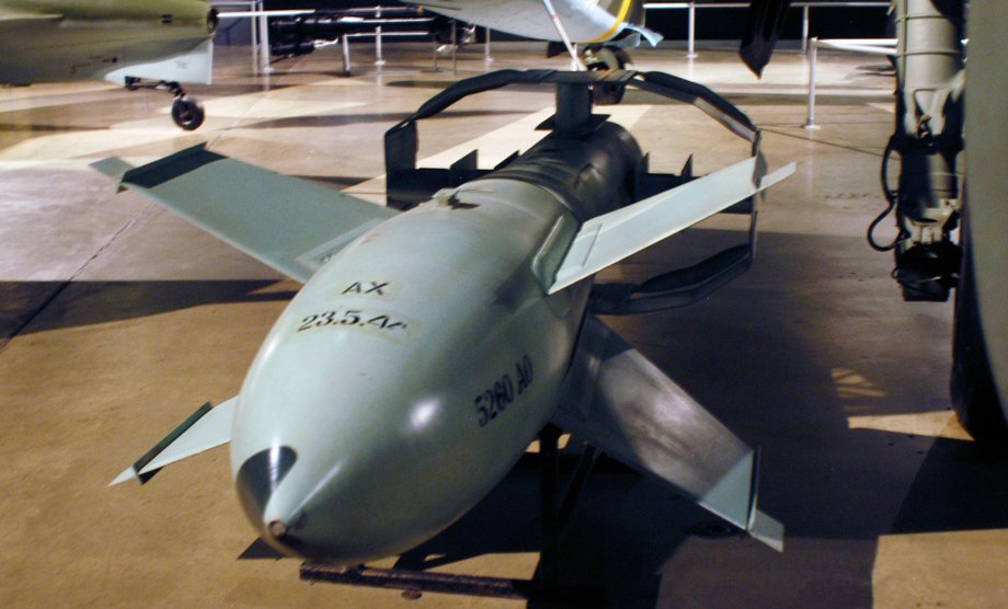 The Fritz X radio-guided bomb