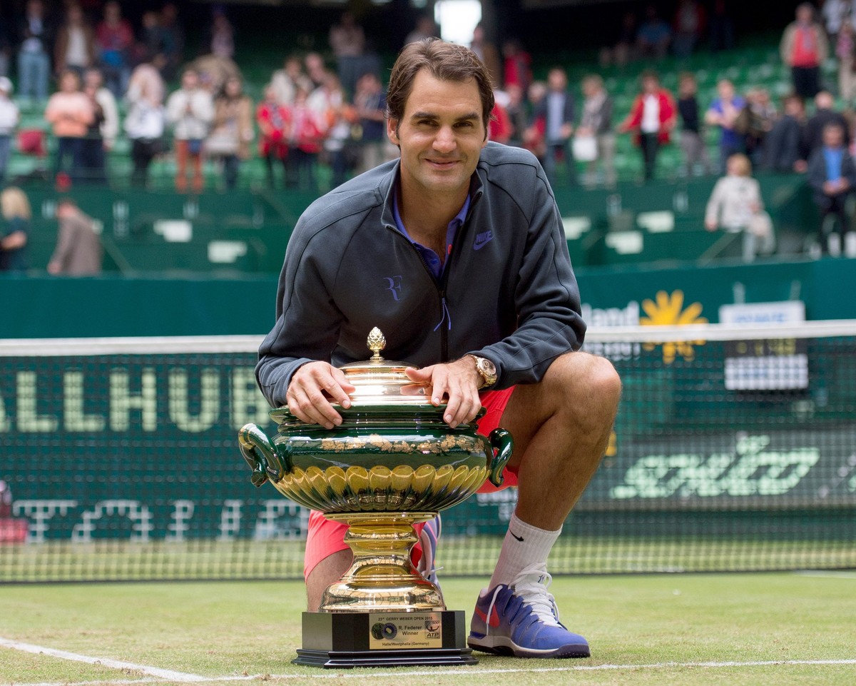 Ósmy triumf Rogera Federera w Halle