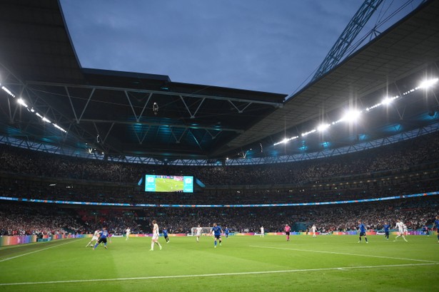 Stadion Wembley podczas finału EURO 2020