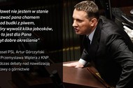 Podczas debaty sejmowej nt. specustawy górniczej doszło do przepychanek słownych. Przemysław Wipler nazwał Ewę Kopacz lawirantką. Sala zareagowała tupaniem i gwizdami, posłowie skandowali pijak, pijak!