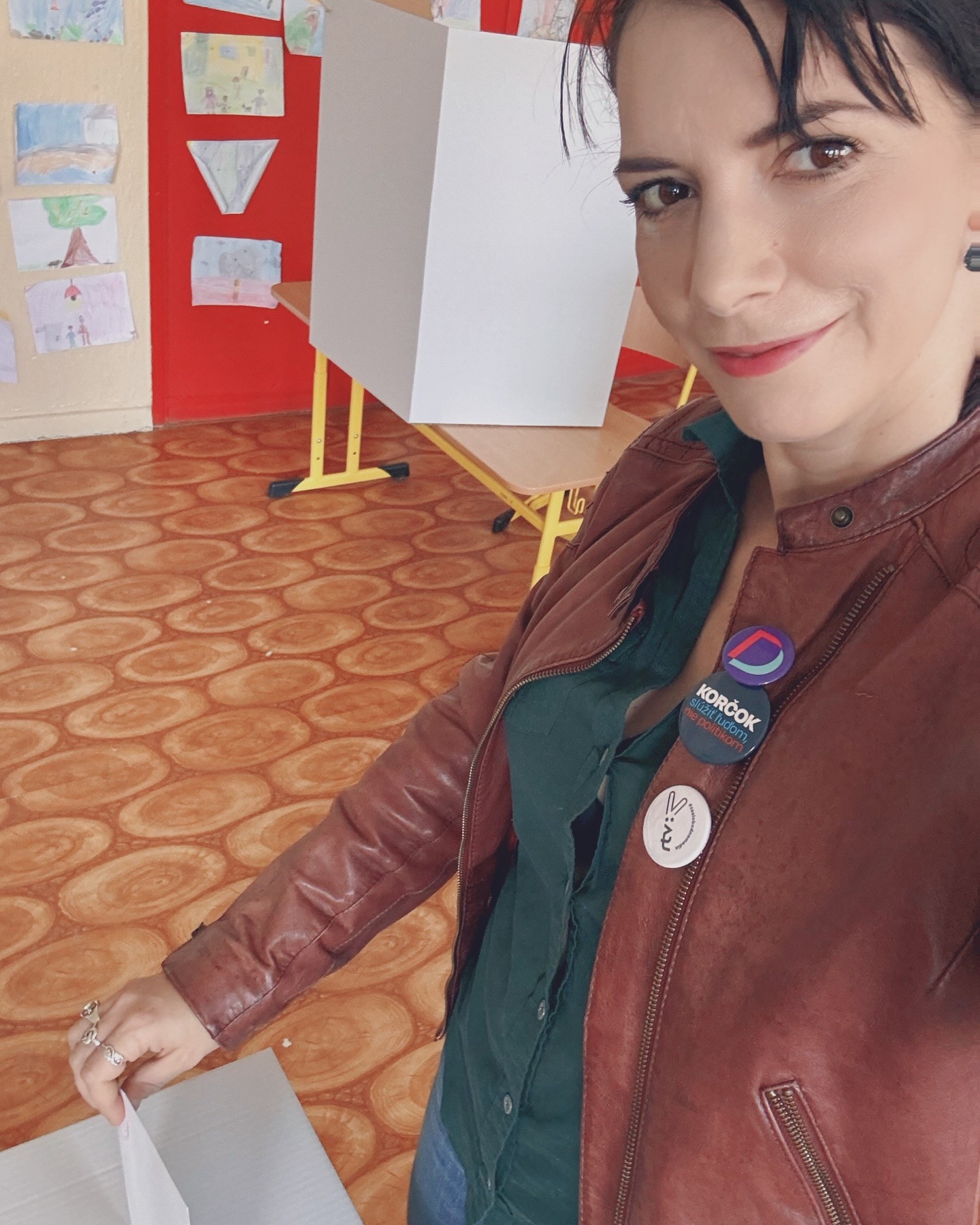 Dorota Nvotová v sobotu volila v prezidentských voľbách.