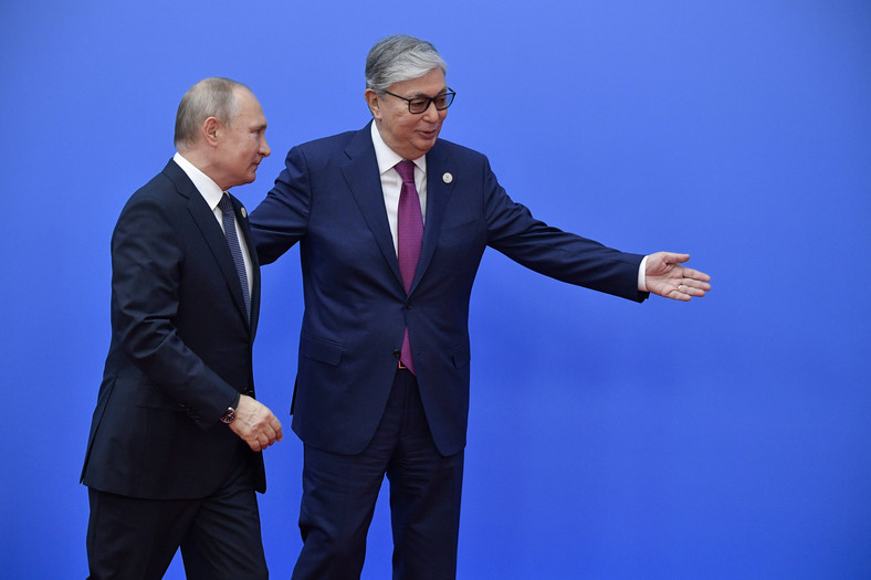 Władimir Putin i Kasym Tokajew. 2019 r.