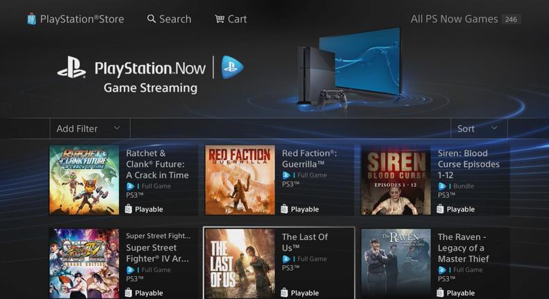 PlayStation Now has offered cloud gaming for years, but doesn't include the latest titles.