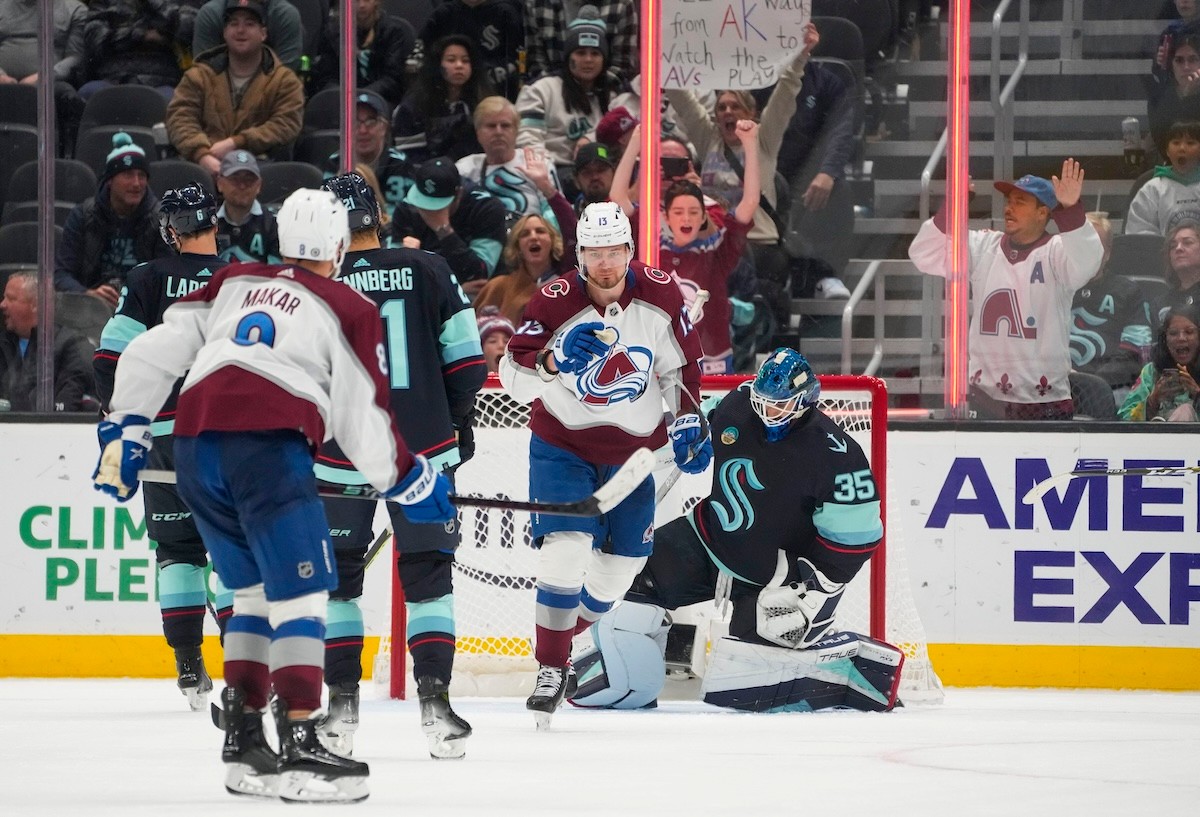 Zápas NHL: Colorado Avalanche - Seattle Kraken.