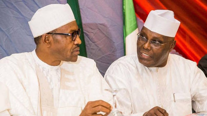 Image result for President Muhammadu Buhari and PDP presidential candidate Atiku Abubakar