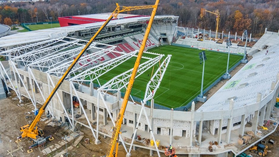 Budowa stadionu ŁKS