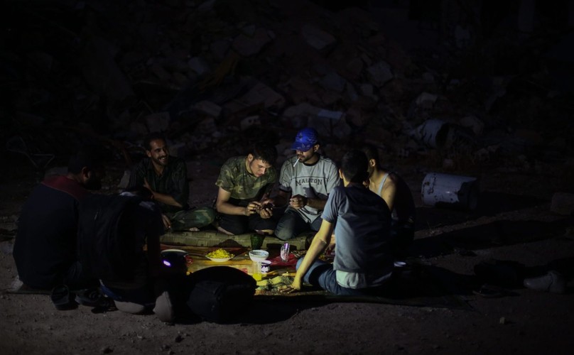 SYRIA. RAMADAN NA GRUZACH DAMASZKU