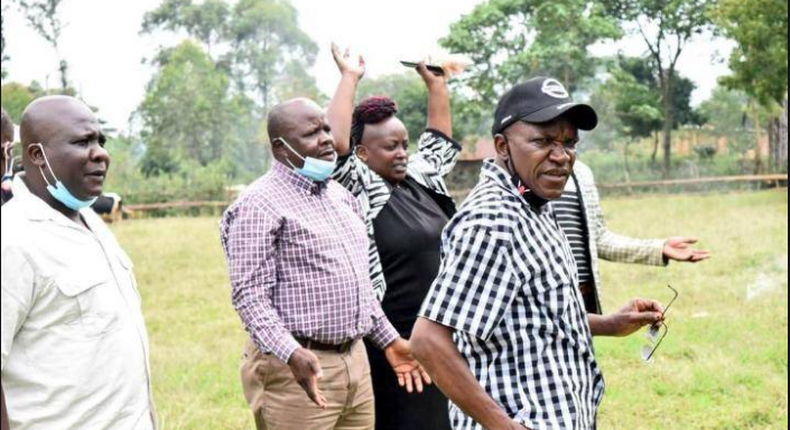 Boony Khalwale with Ben Washiali at a recent event