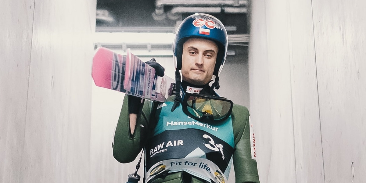 Maciej Kot w drugiej serii środowych zawodów w Trondheim skoczył fatalnie. Tylko 111,5 metra...