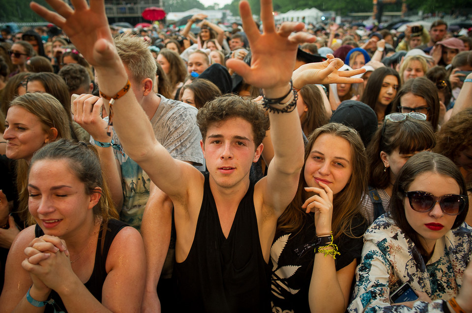 Publiczność na Orange Warsaw Festival 2016