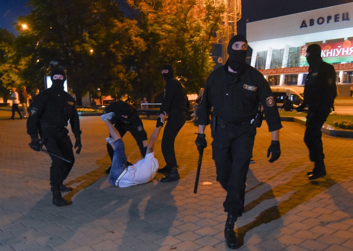 Demonstracje na Białorusi