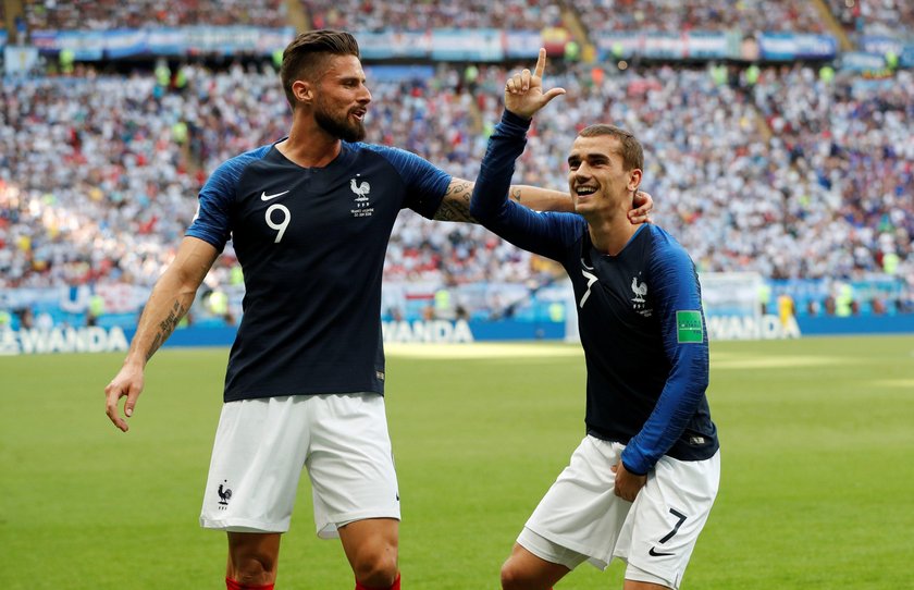 Antoine Griezmann i Olivier Giroud