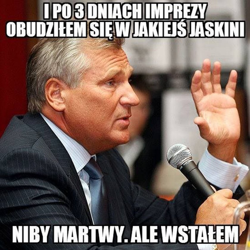 Aleksander Kwaśniewski ma urodziny! Przypominamy najlepsze memy