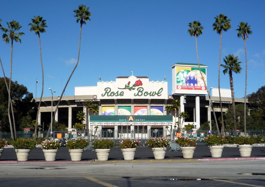 6. Stadion Rose Bowl, Pasadena, USA