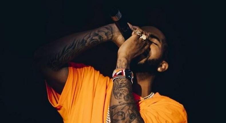 Omarion performing in Kenya