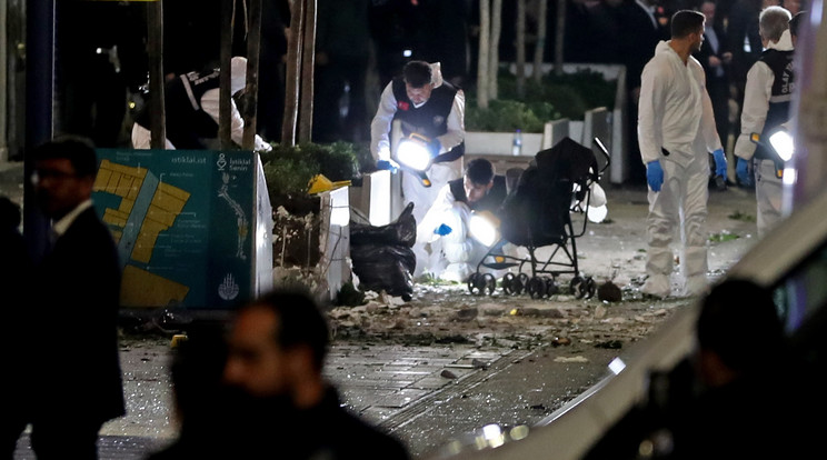 Kiderült, van-e magyar sérültje az isztambuli robbantásnak /Fotó: MTI/EPA/ERDEM SAHIN