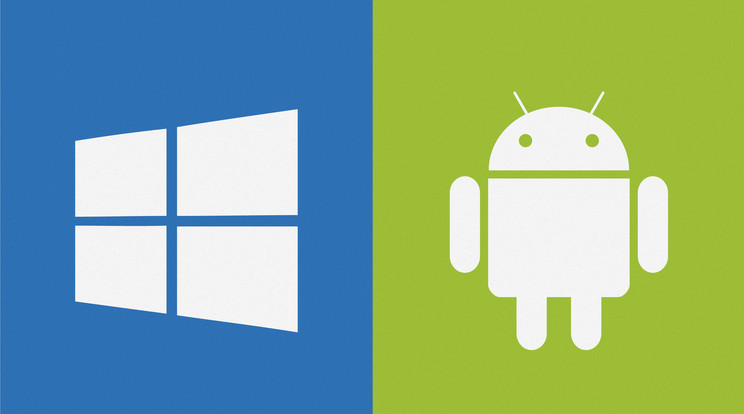 Windows vs. Android / Fotó: Shutterstock