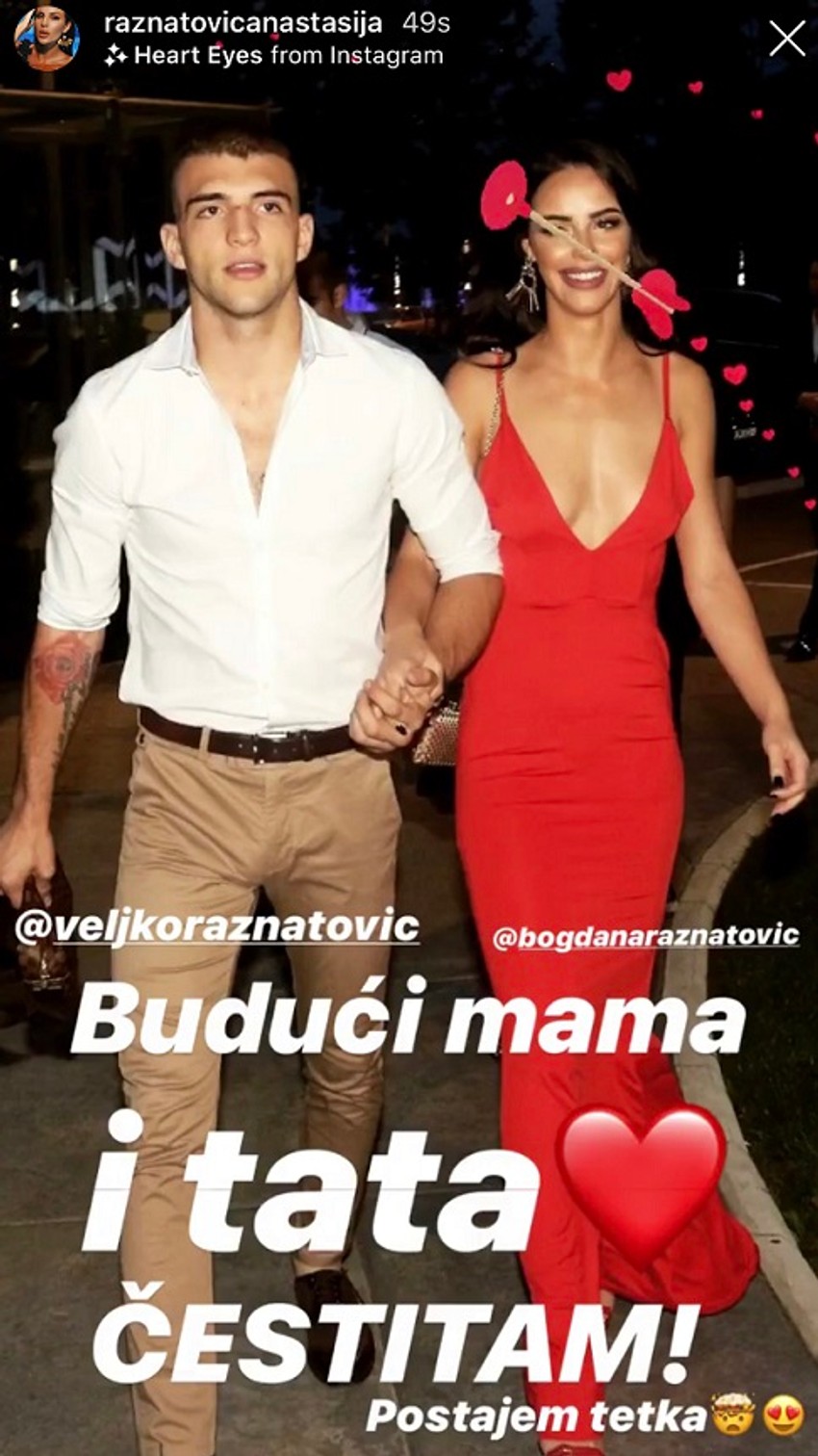 Veljko Ražnatović i Bogdana Rodić