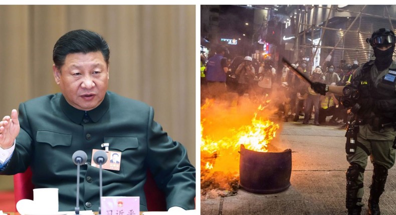 china protests hong kong