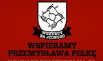 Piłkarze solidarni z Przemkiem Pełką