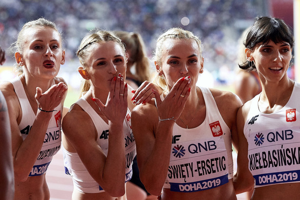 Lekkoatletyczne MŚ: Srebrna polska sztafeta! Brązowy Lewandowski!