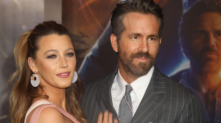 Ryan Reynolds és Blake Lively negyedik közös gyermeküket várják / Fotó: Northfoto