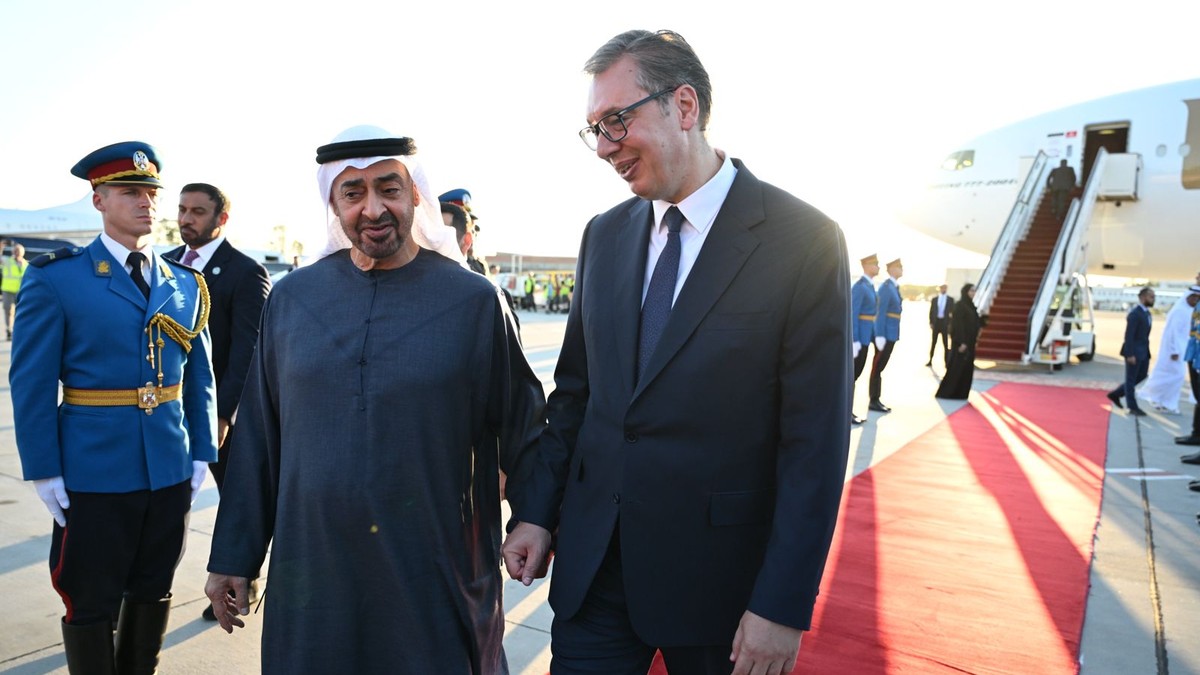 Muhamed Bin Zajed u poseti Beogradu
