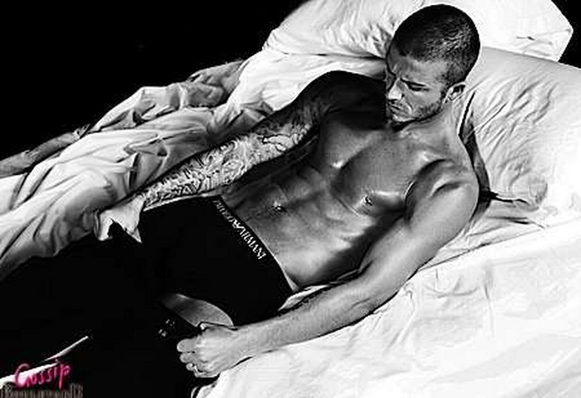 Sexy Beckham w sexy majtkach