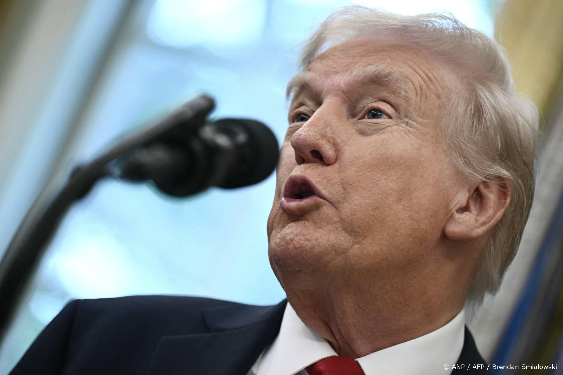 Trump roept Israël op: stop onmiddellijk met bombarderen Gaza