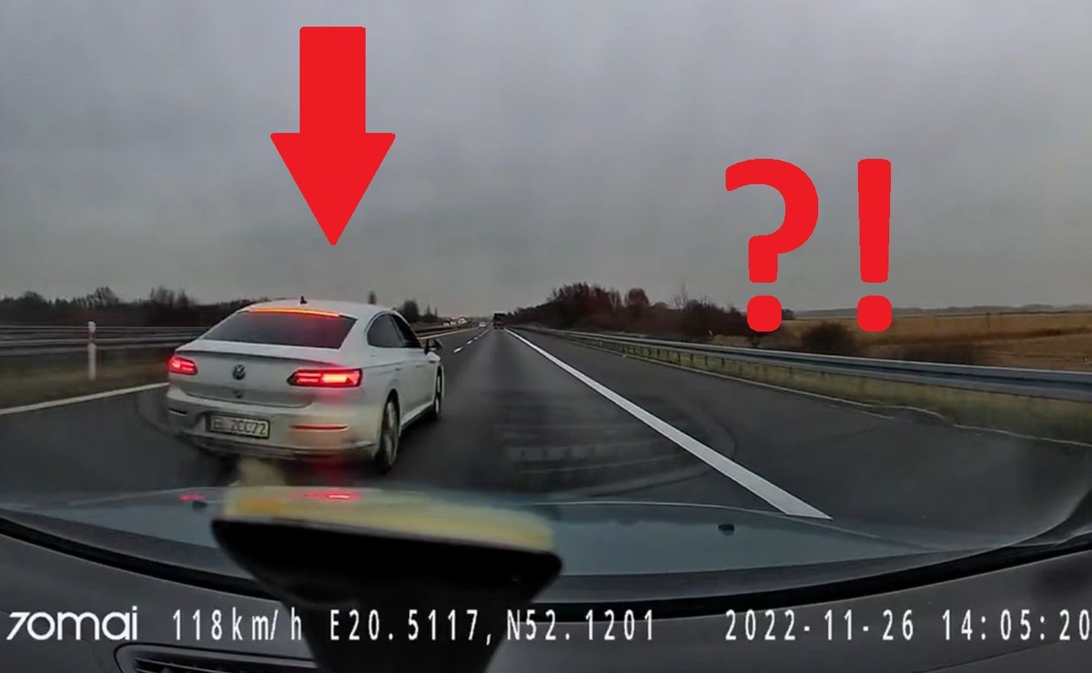 Volkswagen Arteon na autostradzie A2
