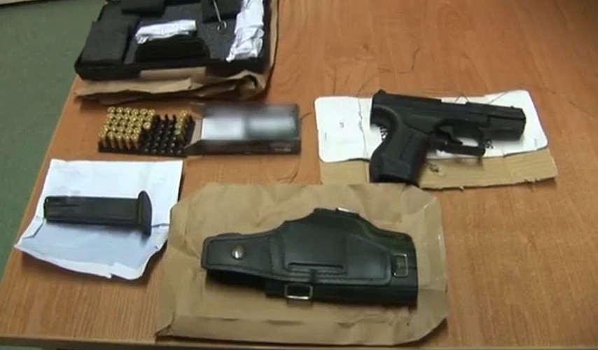 Rzeczy znalezione w mieszkaniu Roberta N. pseudonim 'Frog'