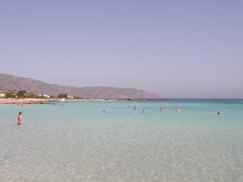 Elafonisi beach