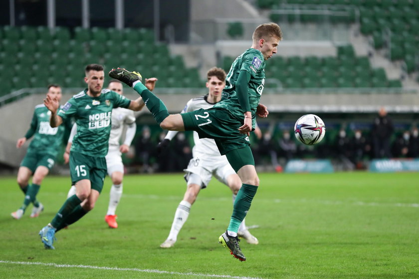 Pilka nozna. PKO Ekstraklasa. Slask Wroclaw - Legia Warszawa. 07.03.2021