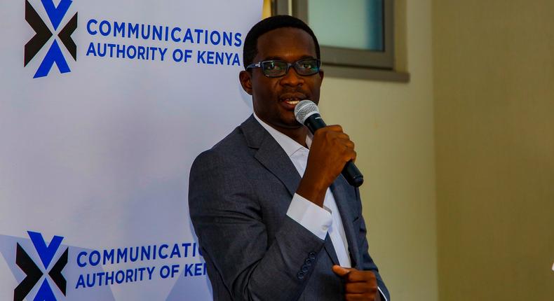 Communications Authority of Kenya (CA) Director-General Ezra Chiloba