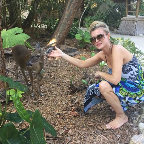 Joanna Krupa na wakacjach