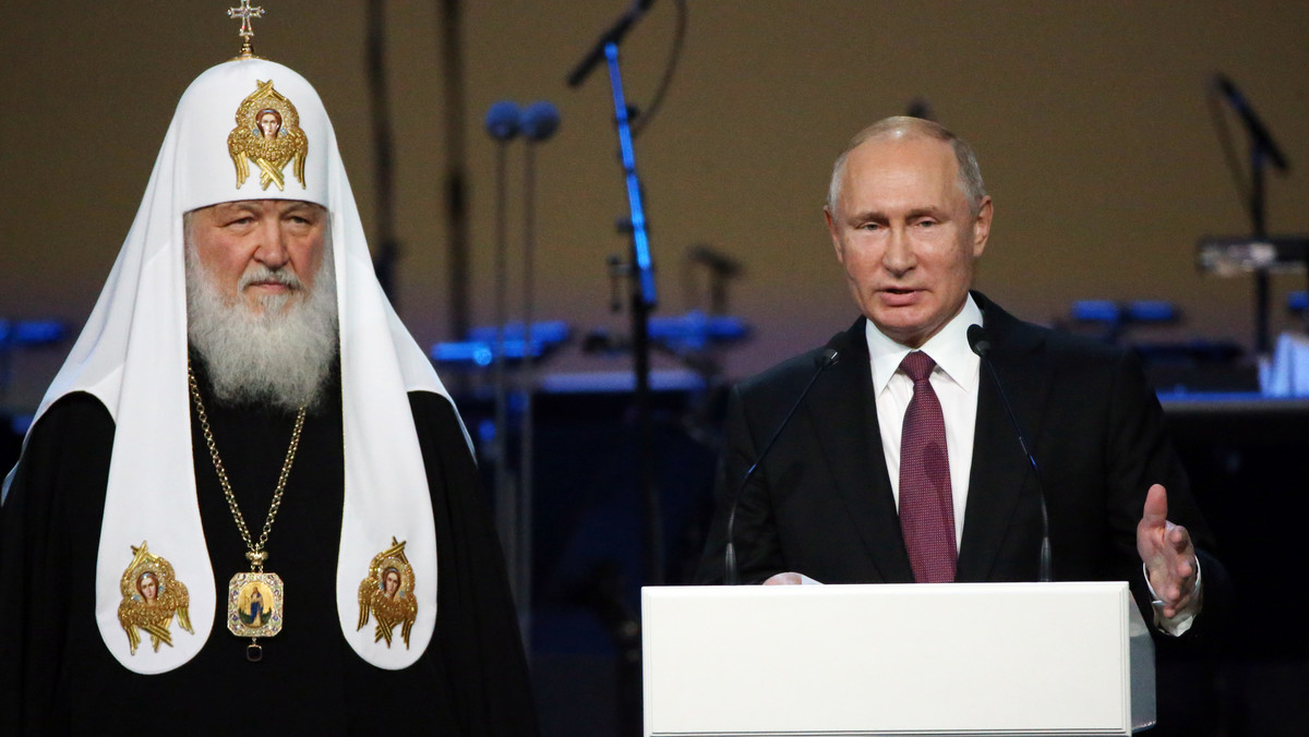 Patriarcha Cyryl o "świętej wojnie". Putin szuka poparcia