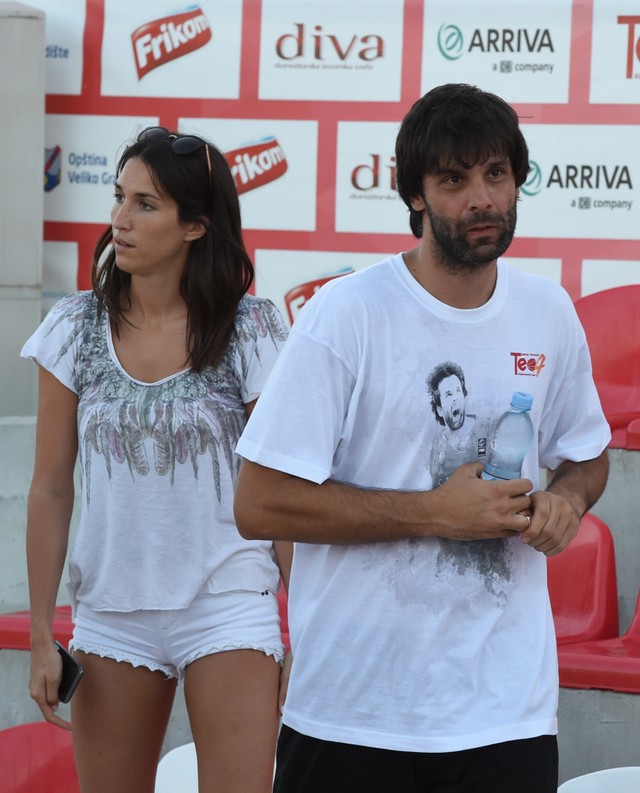 Jelisaveta Orašanin i Miloš Teodosić (Foto: Ringier/Aleksandar Dimitrijević)