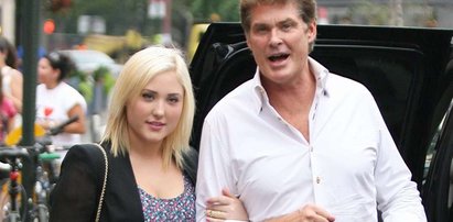 Hasselhoff przyjaźni się z córką