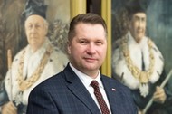 Przemysław Czarnek z wizytą na Politechnice Gdańskiej, 5 stycznia 2023 r.