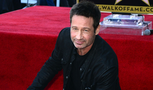 David Duchovny uwierzył i ma gwiazdę w Alei Sław [ZDJĘCIA]