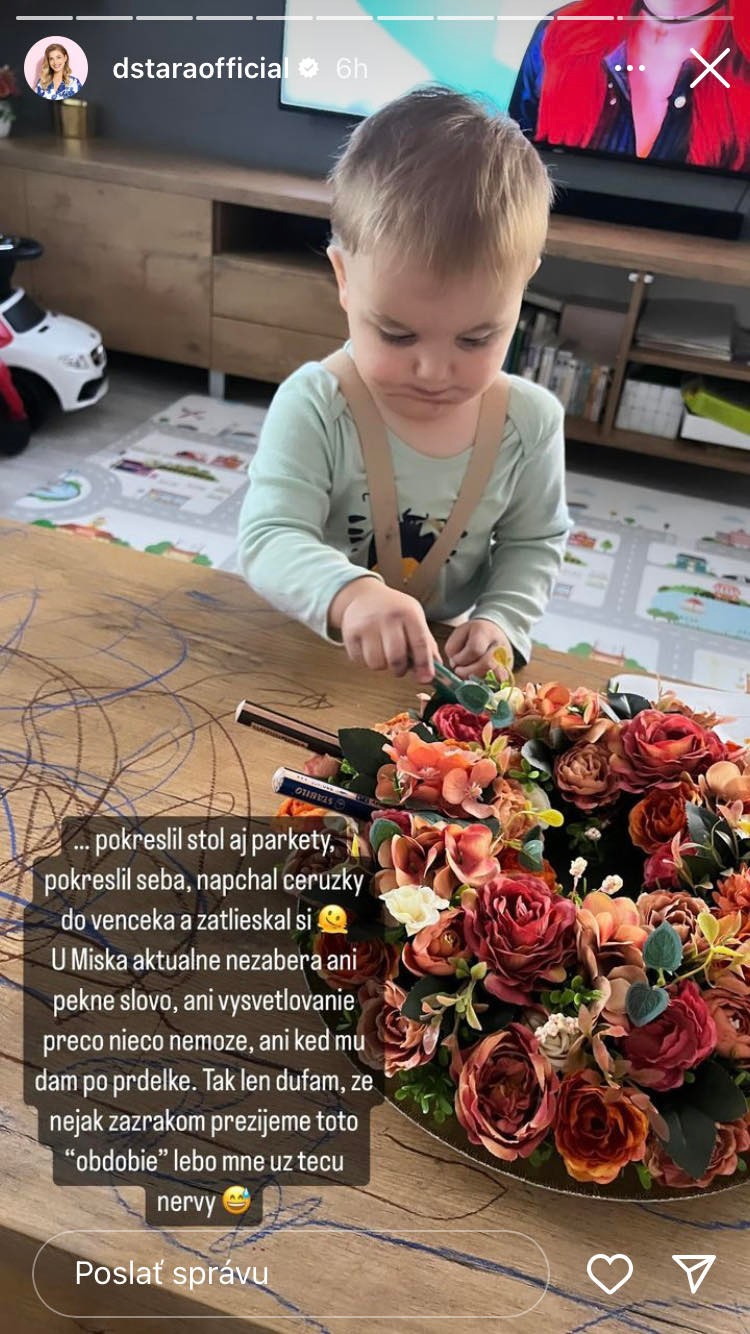 Dominika prežíva náročné obdobie s deťmi.