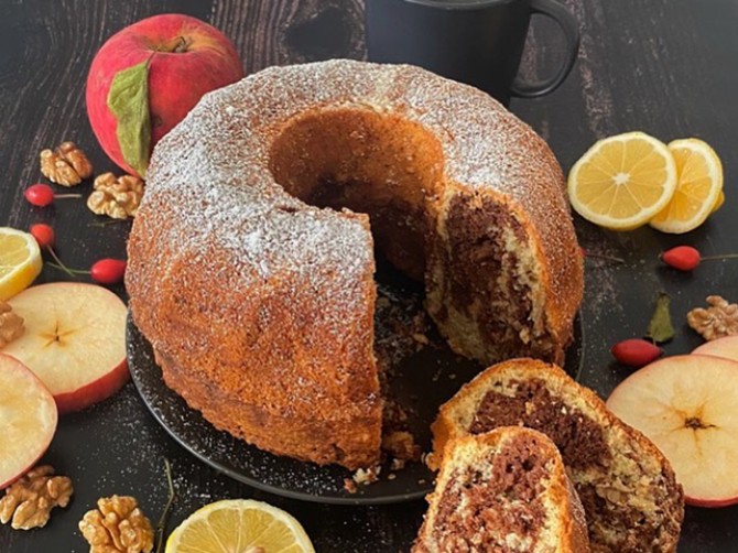 Najbolji recept za jesenji kuglof sa limunom i orasima